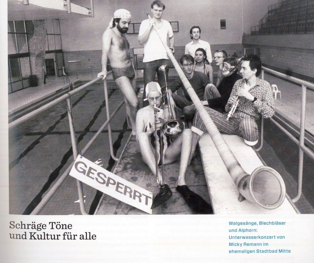 1986 2 Erstes Frankfurter Unterwasserkonzert