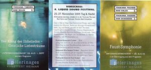 2005 Faust Symphonie unter Wasser - Kunstfest Weimar 2005